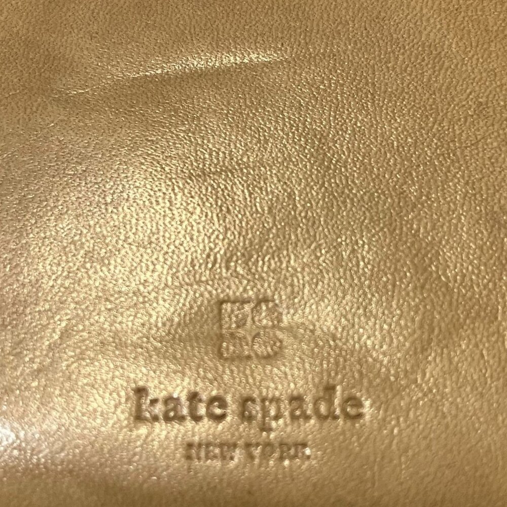 Vintage Kate Spade Italian Leather Small Zip-Around Wallet - Picture 2 of 11